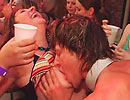 drunk amateur girl gets tits sucked by male stripper