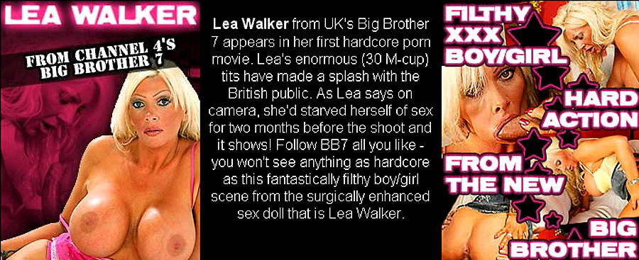 big brother uk star lea walker does porn